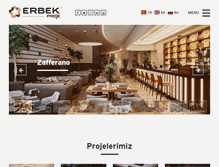 Tablet Screenshot of erbekproje.com